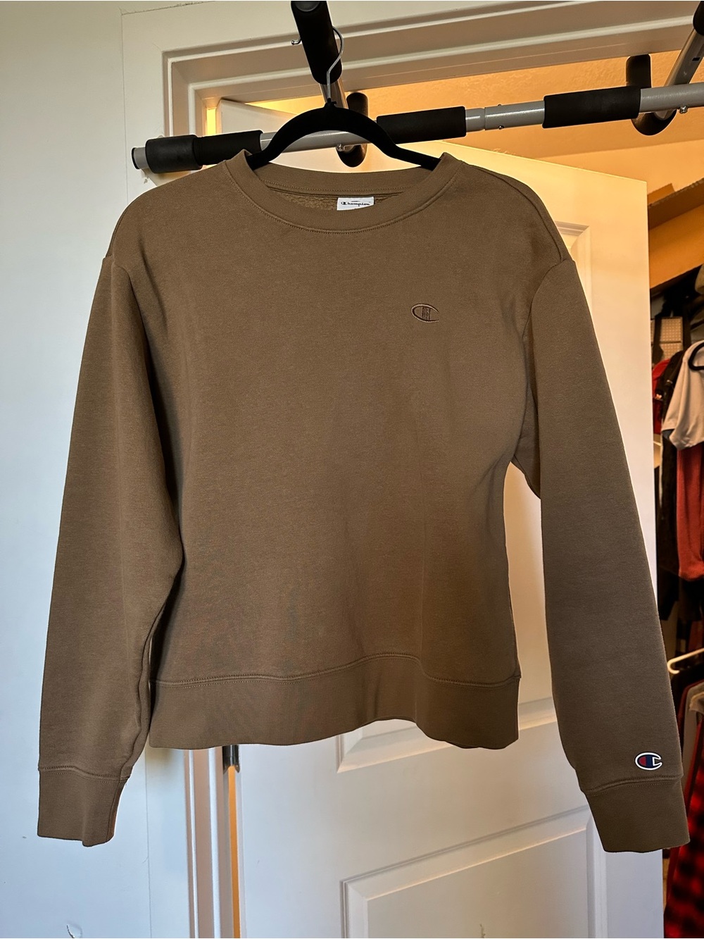 Brown Champion sweatshirt